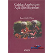ada Azerbaycan Ak iiri Biimleri Kitabevi Yaynlar