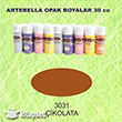3031 Çikolata 30 cc Opak Boya Artebella