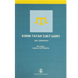 Krm Tatar lm i Sarf Trk Dil Kurumu Yaynlar