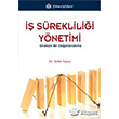 İş Sürekliliği Yönetimi -Stratejik Bir Değerlendirme Türkmen Kitabevi