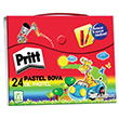 Pritt Pastel Boya 24 Renk Çanta TÜRKHENKEL.1048064 Pritt
