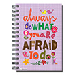 Lovely Always What You Are Afraid To Do Sert Kapak Çizgili 20x28 64191-8 Deffter