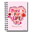 Lovely Serisi 14x20 Spiralli Sert Kapak Passion For Life 64177-2 Deffter