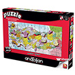 Anatolian Türkiye Haritası İller 110 Parça Çocuk Puzzle 7401