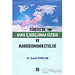 Trkiye de Kamu  Borlanma Sistemi ve Makroekonomik Etkileri Gazi Kitabevi