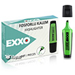 Fosforlu Kalem SCF86 Yeil 1-4 mm Yaz Kalnl Exxo