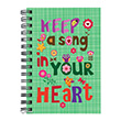 Keep A Song In Your Heart Sert Kapak izgili 20*28 64194-9 Deffter