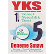 YKS TYT 1. Oturum 5 Deneme Sınavı Bilgi Hazinesi Yayınları