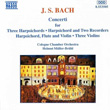 Bach Concerti For Three Harsichord