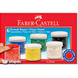 Parmak Boya 25 ml 6 Renk 5170160402 Faber Castell