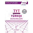 YKS TYT 1. Oturum Türkçe 20 Çözümlü Deneme Karekök Yayınları