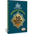 DHBT Diyanet İşleri Başkanlığı Din Hizmetleri Alan Bilgisi Tamamı Çözümlü 10 Deneme Sınavı Yediiklim Yayınları