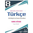 8. Sınıf Türkçe Dil Bilgisi ve Yazım Kuralları Soru Kitabı Palme Yayınevi