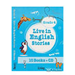 Live in English Stories Grade 4 - 10 Books CD Living English Dictionary