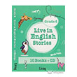Live in English Stories Grade 6 - 10 Books CD Living English Dictionary
