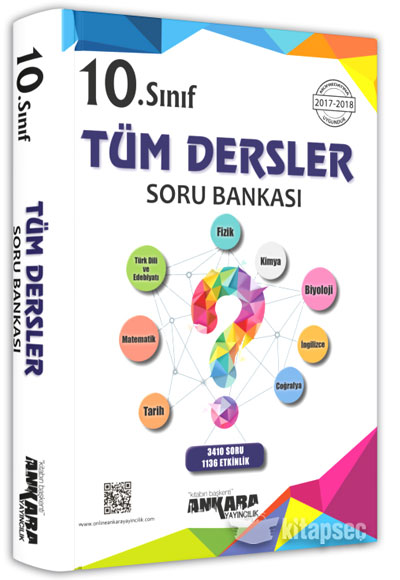 10. Sınıf Tüm Dersler Soru Bankası Ankara Yayıncılık | 9786052093108