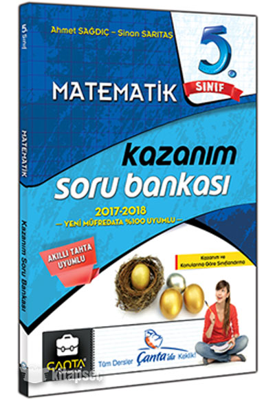 5. Sınıf Matematik Kazanım Soru Bankası Çanta Yayınları | 9786052304006