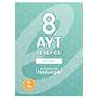 YKS AYT 2. Oturum Sayısal 8 Deneme Kitabı Endemik Yayınları