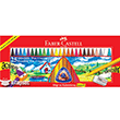 Silinebilir Wax Crayon Mum Boya 25 Renk ADEL.5281122725 Faber Castell