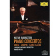 Piano Concertos Grieg Chopin Saint Saens Artur Rubinstein