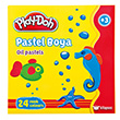 Play-Doh 24 Renk Pastel Boya PA004