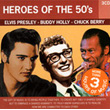 Heroes Of The 50`s 3 CD Set Buddy Holly and The Crickets