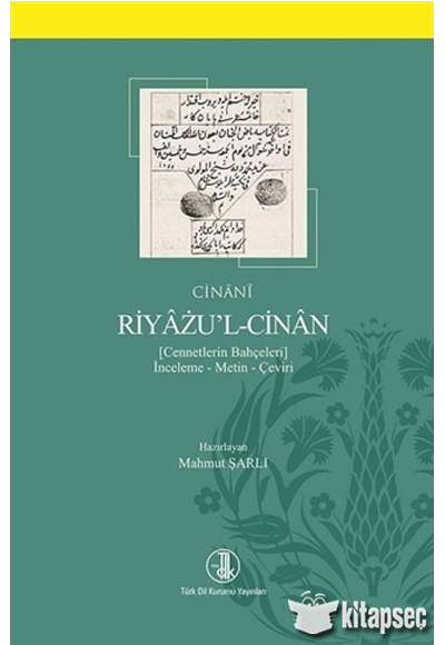 Riyazul-Cinan Mahmut Şarlı Türk Dil Kurumu Yayınları