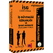 İSG İş Güvenliği Uzmanlığı ve İşyeri Hekimliği Sınavlarına Yönelik Konu Anlatımlı Yargı Yayınları