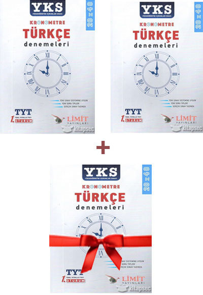 YKS TYT 1. Oturum Kronometre Türkçe Denemeleri 20x40 3 Al 2 Öde Limit Yayınları