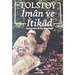 man ve tikad Lev Nikolayevi Tolstoy Caalolu Yaynevi