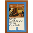 Sevgi Neredeyse Tanr Oradadr Lev Tolstoy Venedik Yaynlar