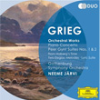Grieg Orchestral Works Piano Concerto Peer Gynt Suites 2 Cd Neeme Jarvi Gothenburg Symphon