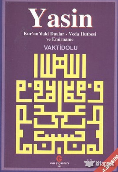 Yasin Ali Adil Atalay Vaktidolu Can Yayınları Ali Adil Atalay