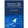 Finansal Kriz Modelleri Ouzhan zelebi Der Yaynlar
