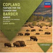 Copland Fanfare Barber Adagio Zubin Mehta