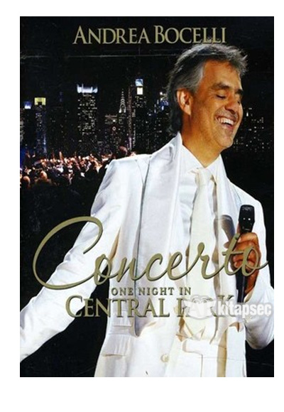 Concerto One Night In Central Park Bluray Disc Andrea Bocelli ...