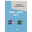 Word Excel 2013 Tolga Demirhan Efe Akademi Yaynlar