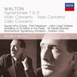 Walton Symphonies Nos 1 and 2 Violin Concerto Viola Concerto Cello Concerto