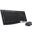 Logitech MK270 Q Kablosuz Usb Siyah Multimedya Klavye/Mouse Set 920-004525