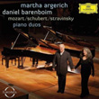 Piano Duos Mozart Schubert Stravinsky Martha Argerich