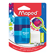 Maped Connect Renkli Çift Delikli Silgili Kalemtraş 049210