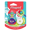 Maped Loopy Fancy Tek Delikli Silgili Kalemtraş 049130