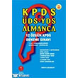 KPDS-DS-YDS Almanca 12 zgn Deneme Snav Pelikan Yaynlar