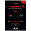 7. Snf Matematik Konu zetli Soru Fasiklleri 6 l Simya Dergisi Yaynlar