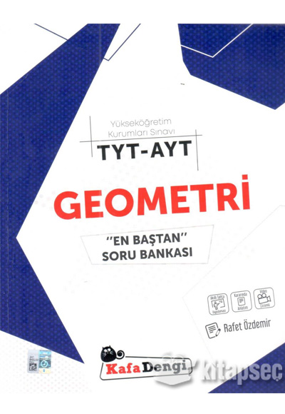 Tyt Ayt Geometri En Bastan Video Cozumlu Soru Bankasi Kafadengi Yayinlari 9786052217023