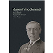 İdarenin İncelemesi Woodrow Wilson Liberte Yayınları