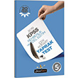 2019 KPSS Eğitim Bilimleri Rehberlik ve Özel Eğitim Çek Kopart Yaprak Test Beyaz Kalem Yayınları