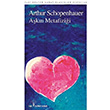 Aşkın Metafiziği Arthur Schopenhauer İlgi Kültür Sanat Yayınları