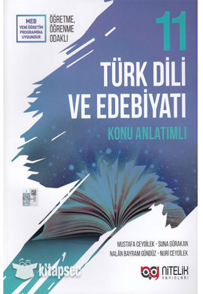 11. Sınıf Türk Dili ve Edebiyatı Konu Anlatımlı Nitelik Yayınları