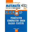 Üniversiteye Hazırlık Matematik Permütasyon Kombinasyon Binom Olasılık İstatistik Konu Anlatımlı Soru Bankası Çap Yayınları